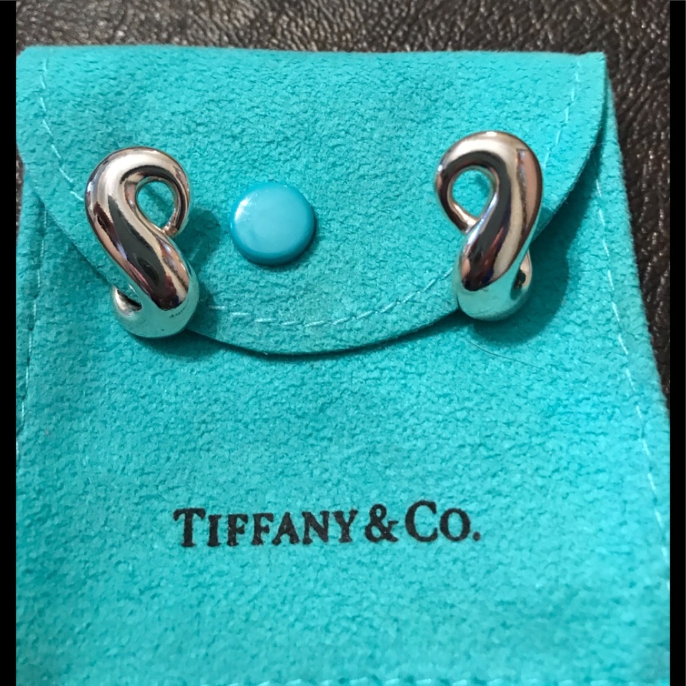 Authentic Tiffany & Co. Infinity earrings